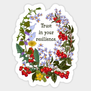 Trust In Your Resilience Sticker